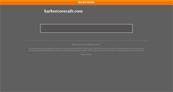 Desktop Screenshot of harborcovecafe.com